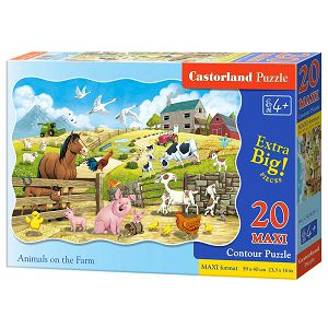 Puzzle Castorland 20kom Život na farmi 002429
