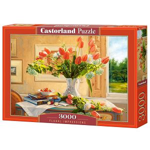 Puzzle Castorland 3000kom Cvjetni dojmovi C-300594-2 300594