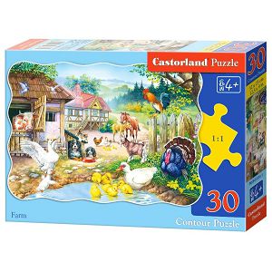Puzzle Castorland 30kom Život na farmi B-03310-1