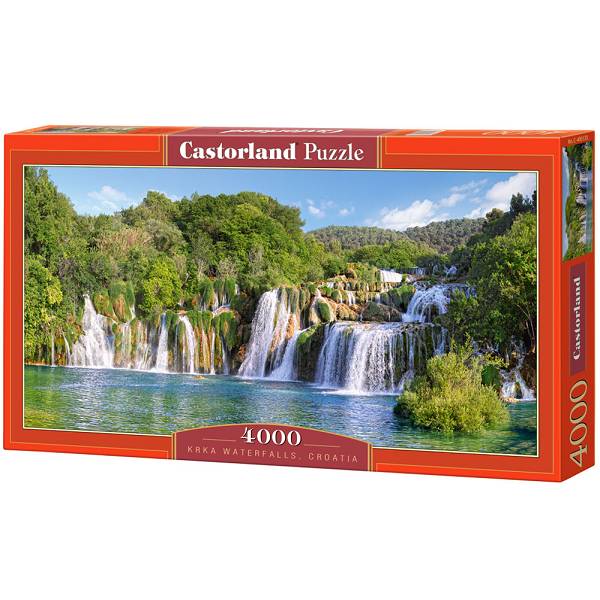 Puzzle 4000 Castorland C-400133 Wodospad Krka Waterfalls Croatia