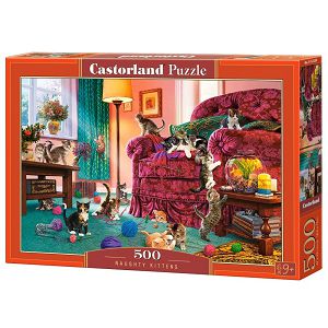 Puzzle Castorland 500kom Nestašni mačići B-53254