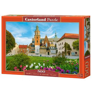 Puzzle Castorland 500kom Poljska,Dvorac Wawel u Krakovu B-53599