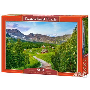 Puzzle Castorland 500kom Poljska,Staza u Tatrama B-53582