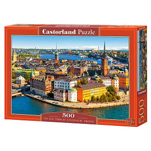 Puzzle Castorland 500kom Stockholm stari grad 052790