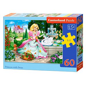Puzzle Castorland 60kom Princeza i labud 066056