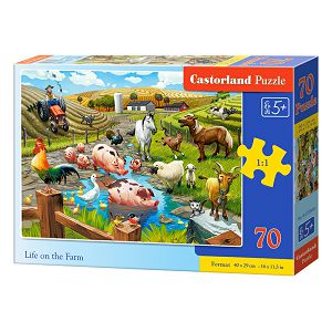 Puzzle Castorland 70kom Život na farmi 070060