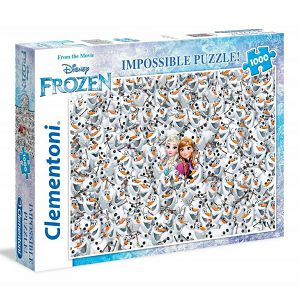 PUZZLE CLEMENTONI 1000kom Impossible Frozen 39360