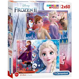 PUZZLE CLEMENTONI 2x60 Frozen 2 21609