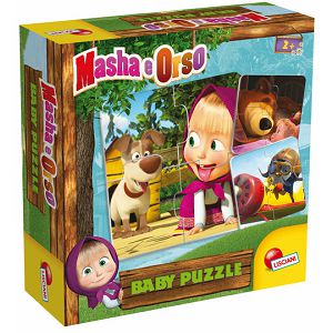 Puzzle Lisciani Baby,Maša i Medo 2+god. 095278