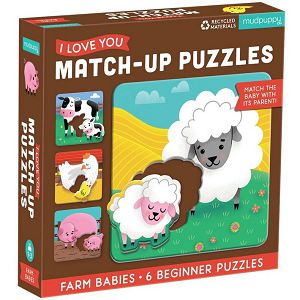 Puzzle Mudpuppy 6kom Farma 363625