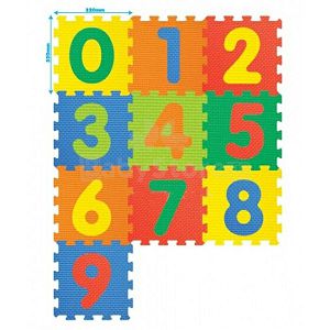 Puzzle spužvaste Tapeti brojevi i slova 10/1 048910