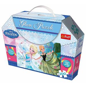 Puzzle Trefl 100kom Glam Frozen 14811