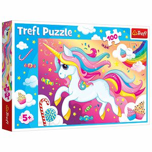Puzzle Trefl 100kom Unicorn 16386