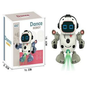 Robot električni plesajući,zvuk,svjetlo MKL700709