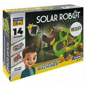 Robot solarni set Divlja svinja Lean Toys 651093 8+ 47/1