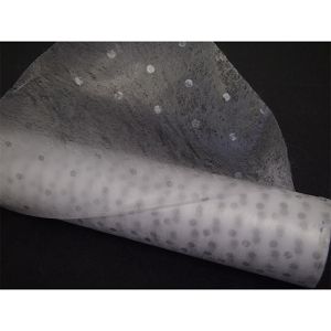Rola papira Kokon 60cmx10m točke, bijela/siva