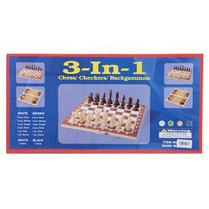 Šah/Dama/Backgammon drveni 887206