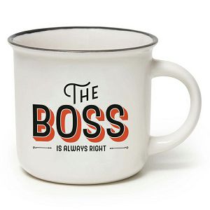 Šalica porculanska Cup-puccino The Boss Legami 308013