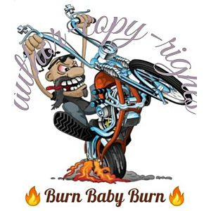 Šalica šaljiva Burn baby burn AS021