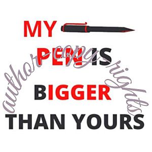 Šalica šaljiva My pen is bigger than yours AS091