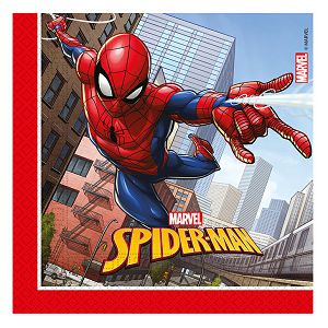 Salvete Spiderman 33x33cm 20/1 938652