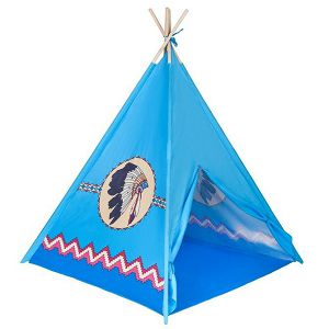 Šator dječji  Indijanski 120x150cm, plavi, PlayTo 403283