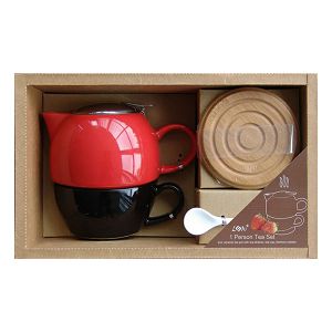 Set za čaj crveno-crni GZ resource 148356