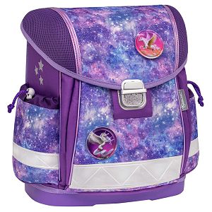 Školska torba Belmil Classy 403-13 anatomska Violet Universe 856922