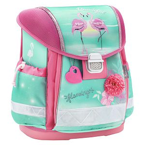 Školska torba Belmil classy flamingo love 403-13