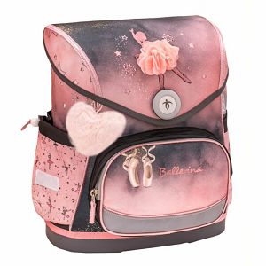 Školska torba Belmil Compact 405-41/AG-3 anatomska Balerina Black Pink 834982