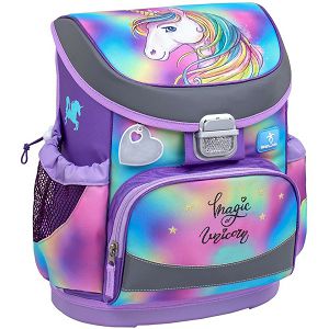 Školska torba Belmil mini-fit 405-33 anatomska Unicorn Rainbow Color 857202
