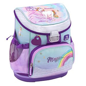 Školska torba Belmil mini-fit rainbow unicorn magic 405-33