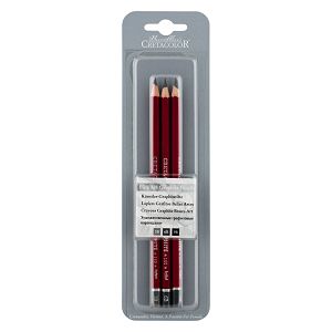 Slikarska olovka Cretacolor cleos,grafitna 3B,6B,9B 3/1 16033 196202