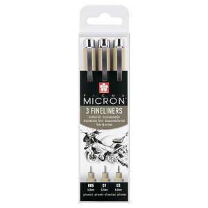Slikarska olovka Sakura Pigma Micron Design Fineliner 3/1 130444
