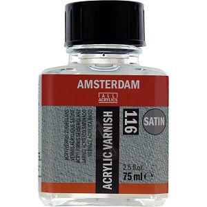 Slikarski lak za slike satenski 75ml Amsterdam
