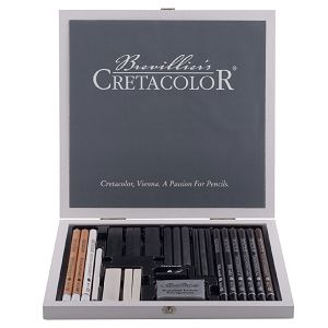 Slikarski set za crtanje Cretacolor black & white box 25/1 400 25 252809