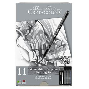 Slikarski set za crtanje Cretacolor monolith box 11/1 204 30 204300