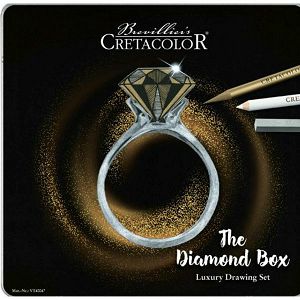 Slikarski set Za crtanje Cretacolor The diamond box 15/1 400 47