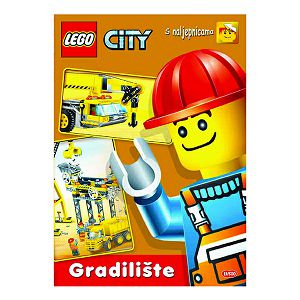 LEGO Slikovnica City s naljepnicama - Gradilište 