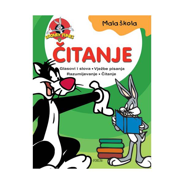 Slikovnica Zbirka Looney Tunes Mala škola - Čitanje