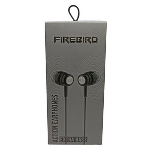 Slušalice Firebird Action Q25, mikrofon, crne