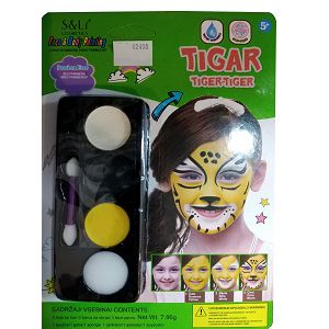 Šminka set Tigar, na bazi vode 874155