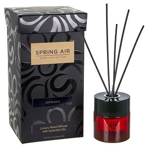 Spring Air Difuzor sa štapićima od ratana,100ml,miris Adorable (traje do 60 dana)