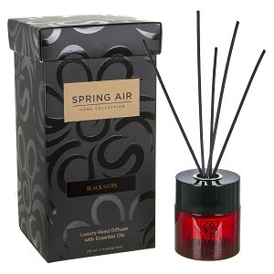 Spring Air Difuzor sa štapićima od ratana,100ml,miris Black Satin (traje do 60 dana)