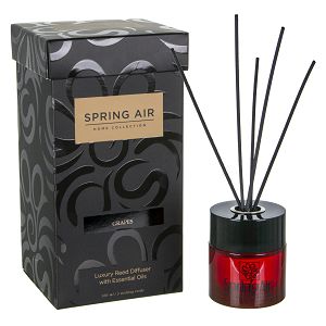 Spring Air Difuzor sa štapićima od ratana,100ml,miris Grapes (traje do 60 dana)