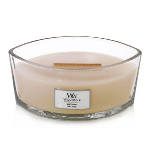 Svijeća mirisna WoodWick Classic Elipse White Honey 76026E