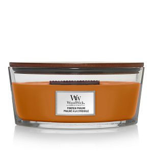 Svijeća mirisna WoodWick Classic Elipse Pumpkin Praline 1720902E (gori 50 sati)