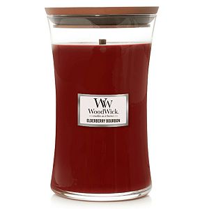 Svijeća mirisna WoodWick Classic Large Elderberry Bourbon 1694654 (gori 180 sati)
