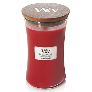 Svijeća mirisna WoodWick Classic Large Pomegranate 1725417E (gori 180 sati)
