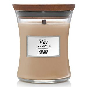 Svijeća mirisna WoodWick Classic Medium Cashmere 1720908E (gori 100 sati)